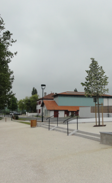 Requalificationd'un centre bourgau Pays Basque